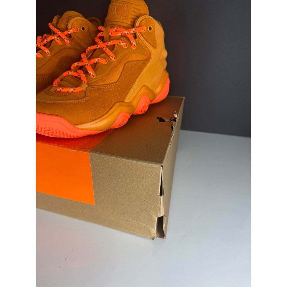 NEW Adidas x Ivy Park IVP TT2000 Focus Orange High Top Sneaker Men 7.5 Women 8.5 - Picture 3 of 11